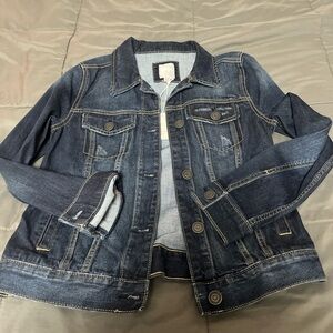 LC Lauren Conrad Dark Blue Denim Jacket